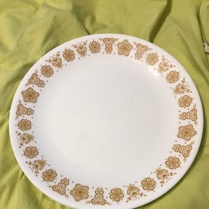 1-Corelle BUTTERFLY GOLD * 6 3/4" DESSERT PLATES *
